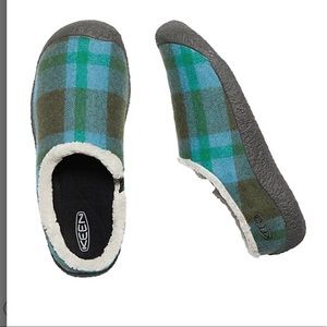 NWOT KEEN Wool Slip-On Clogs - Howser Slide Plaid
